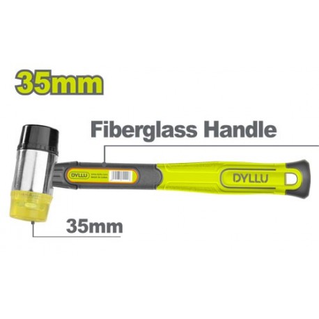 Молоток с резиново-пластиковым бойком DYLLU DTHM7305