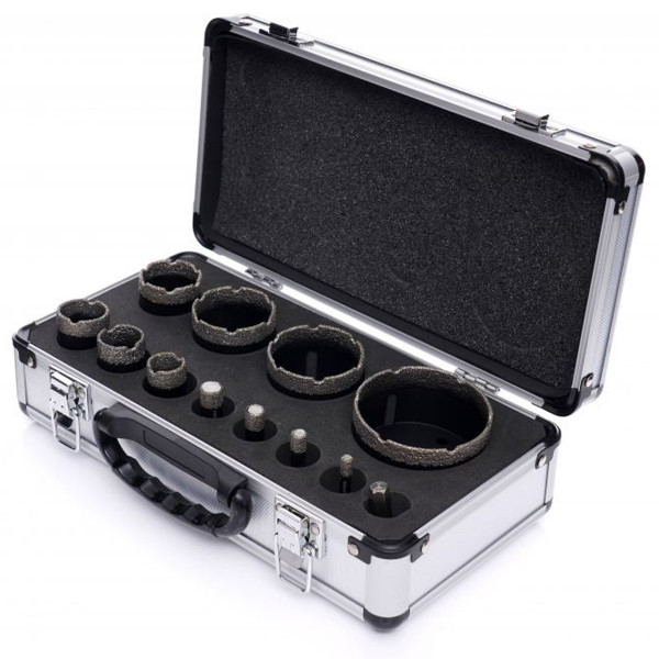 Набор алмазных коронок 12 шт. Kraft&Dele KD11227