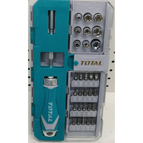 Набор Отвёрток с трещёткой PH/SL, 33 buc. TACSD30336 TOTAL