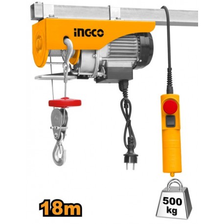 Таль электрическая 500кг 18м INGCO EH5001