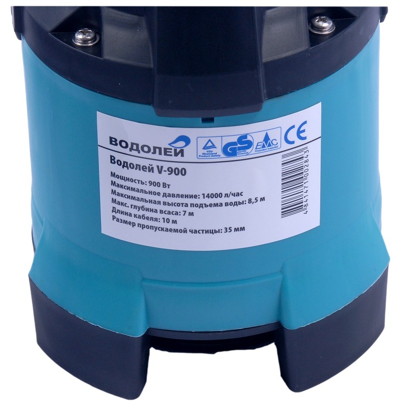Дренажный погружной насос 900W V900 PRIMO