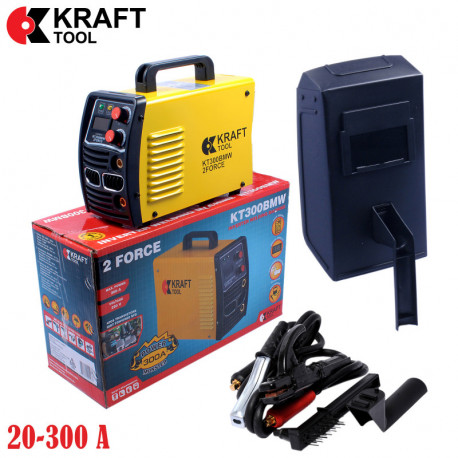 Инверторный сварочный аппарат KraftTool 300A KT300BMW 2FORCE