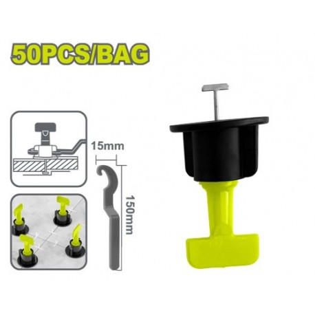 Набор системы выравнивания плитки 50шт. DYLLU DTXZ5001