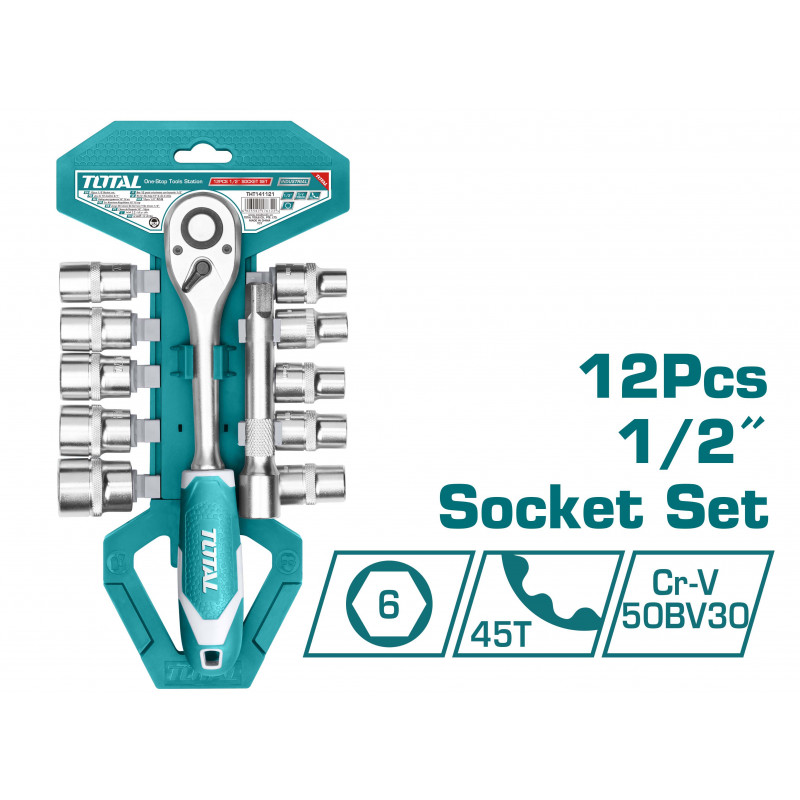 Набор инструментов 12 шт  THT141121 TOTAL