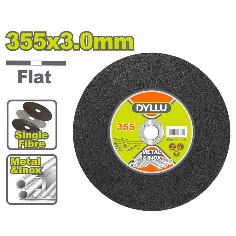 Диск абразивный для шлифовки 355x3x25.4мм DYLLU DTAC3314