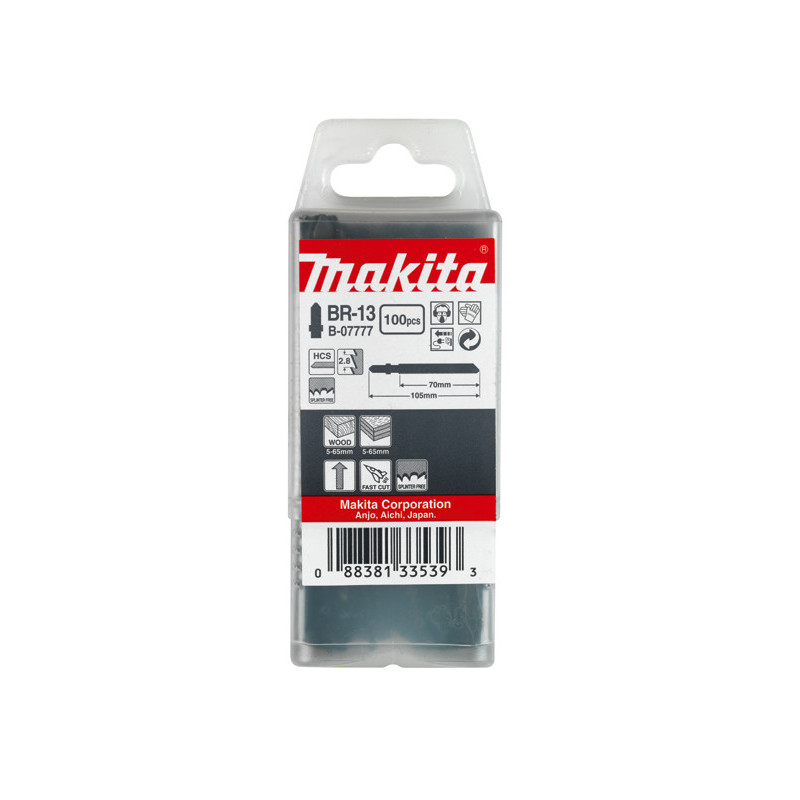 Пилки для лобзиков BR13 B07777 Makita