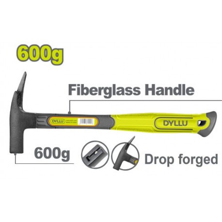 Молоток кровельщика 600г DYLLU DTHM3360