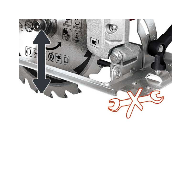 Пила циркулярная TH-CS 1200/1 1230W 160*16   Einhell