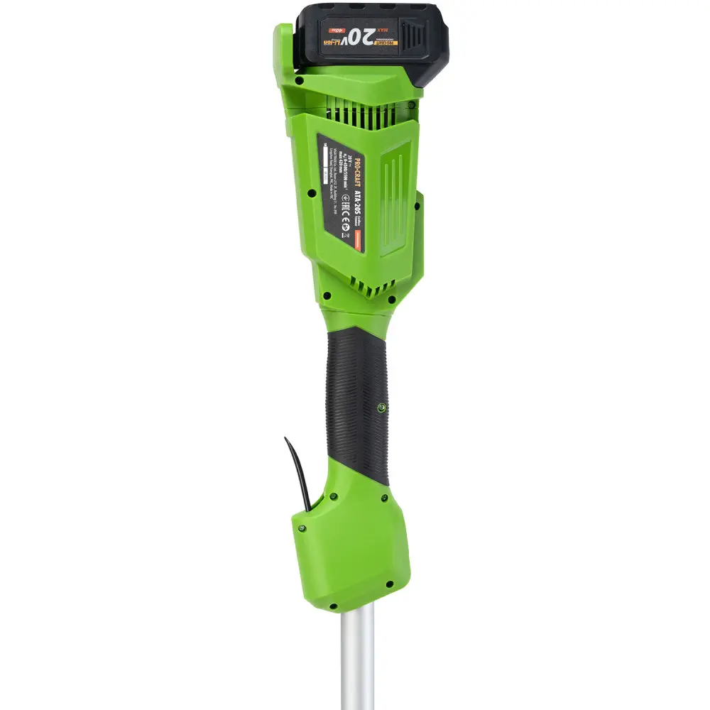 Аккумуляторный триммер Procraft ATA20S (1 АКБ и ЗУ) D-ручка