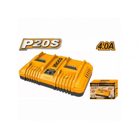 Быстрое зарядное устройство Li-Ion 20V INGCO FCLI2024