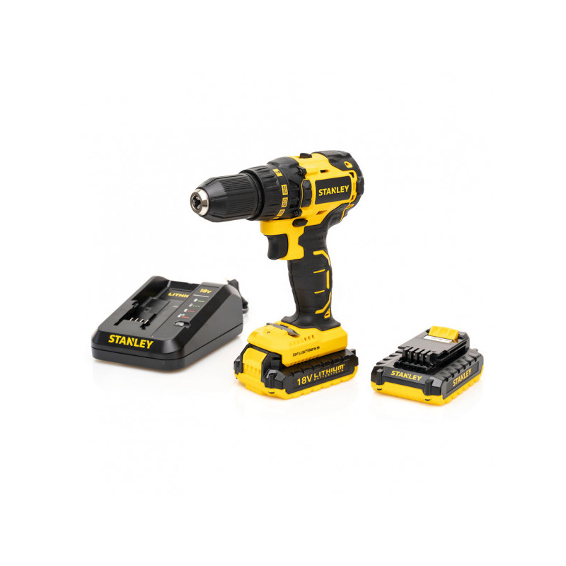 Шуруповерт аккумуляторный Li-Ion 18V/2,0A STANLEY SBD20D2K