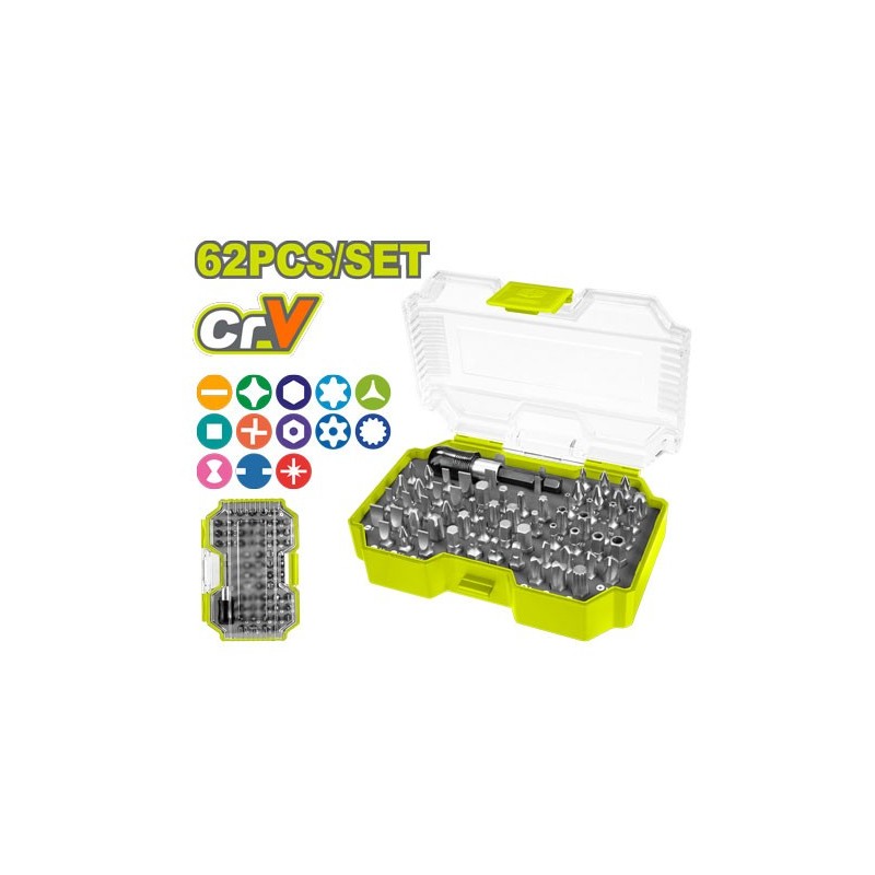 Набор бит 62шт. DYLLU DTBS3B62