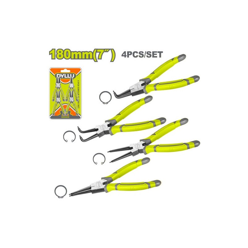 Набор сьёмников стопорных колец 4шт. DYLLU DTPS2604