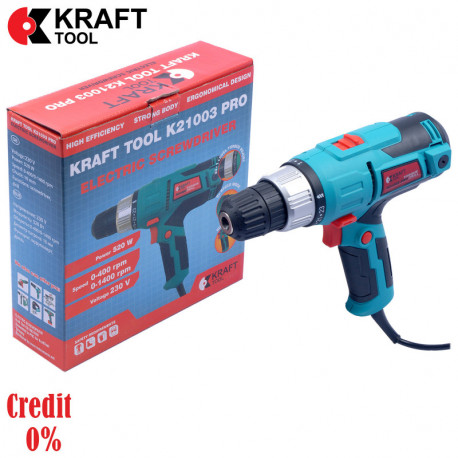 Электрошуруповерт  520W K21003 KraftTool