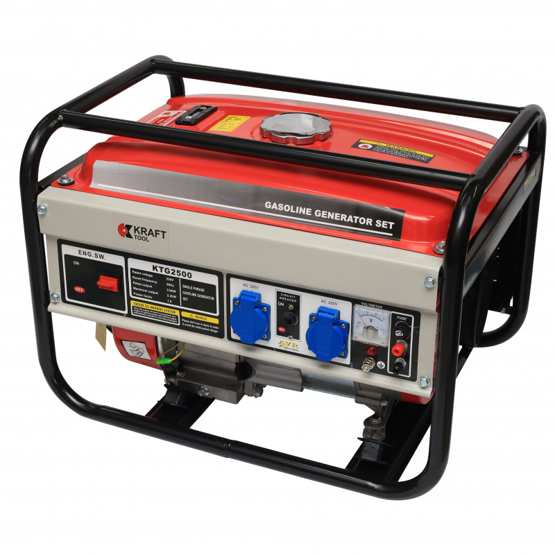 Бензиновый генератор 2.5kW KTG2500 KraftTool