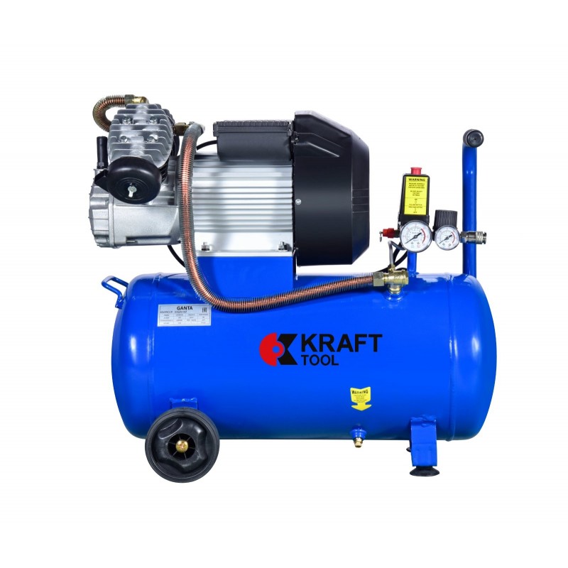 Компрессор 2200W 8 Bar KT50 Max Power KraftTool