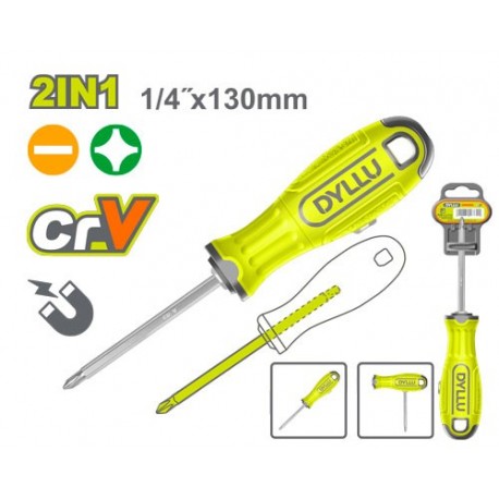 Набор отверток 2 в 1 PH2 + SL6.5 DYLLU DTSS45M3