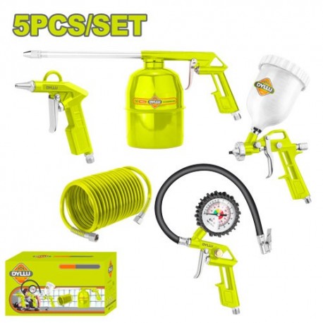 Набор краскопульты 5шт. DYLLU DTAX1505