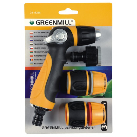 Набор соединений 1/2 + насадка-расппылитель GB1626C GreenMill