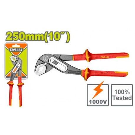 Клещи переставные диэлектрические 250мм DYLLU DTPL6310