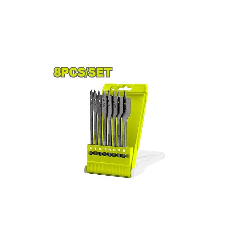 Набор сверл по дереву 6-25мм 8шт. DYLLU DTWF6B08