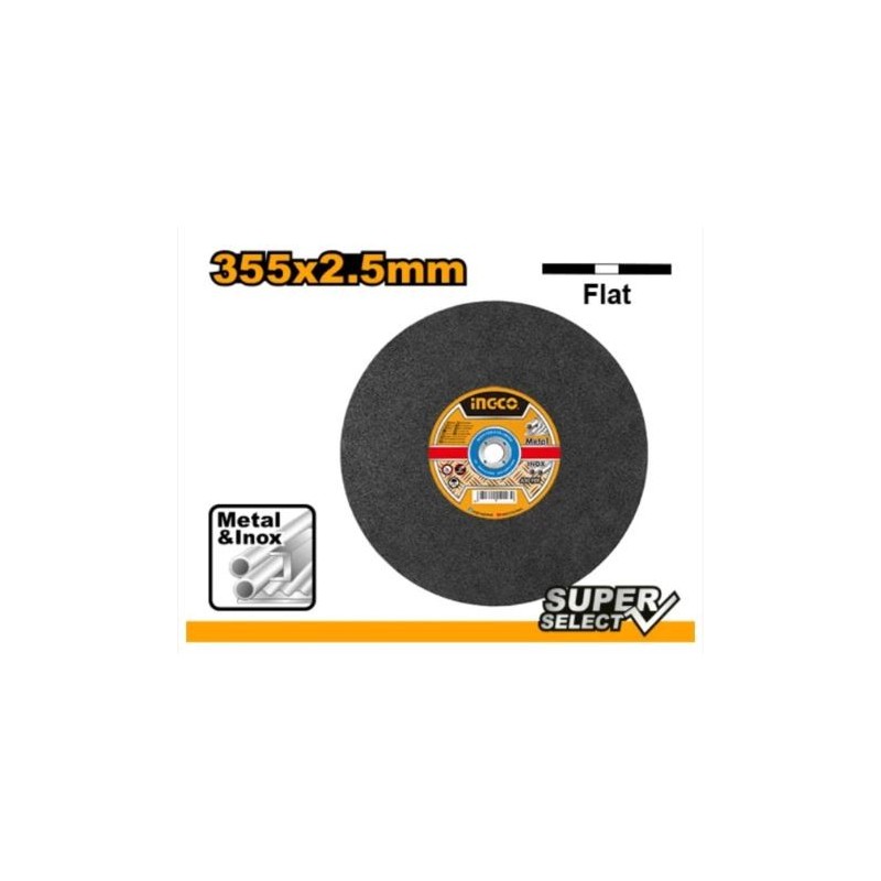Диск по металлу 355*2.5*25.4мм INGCO MCD253551