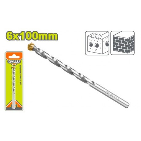 Сверло по бетонy 6х100mm SDS-Plus DYLLU DTMJ1K04