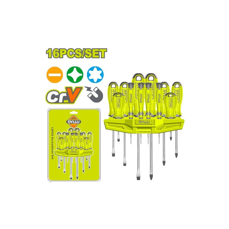 Набор из 16 отверток DYLLU DTSS1416