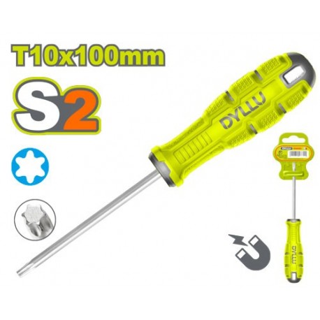 Отвертка torx T10*100мм DYLLU DTSDD214