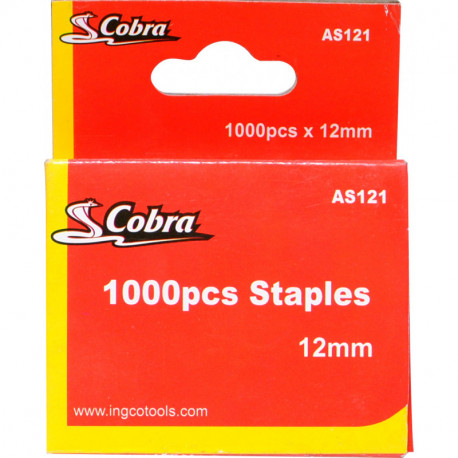 Скобы 12мм AS121 Cobra