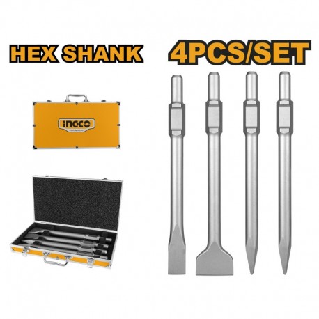 Набор стамесок SDS HEX  INGCO DBC0304375