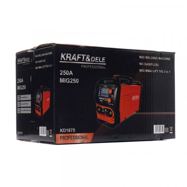 Сварочный полуавтомат инверторный Kraft&Dele KD1875