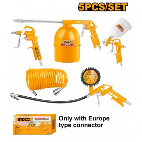 Набор для компрессора 5шт. INGCO AKT0053