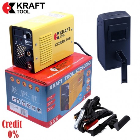 Инверторный сварочный аппарат 260A KT260RXDIGI KraftTool