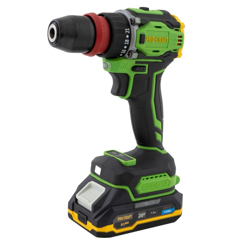 Шуруповерт Procraft PA18Pro с DFR патроном