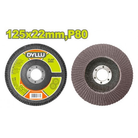 Диск шлифовальный лепестковый 125х22мм DYLLU DTYL2303