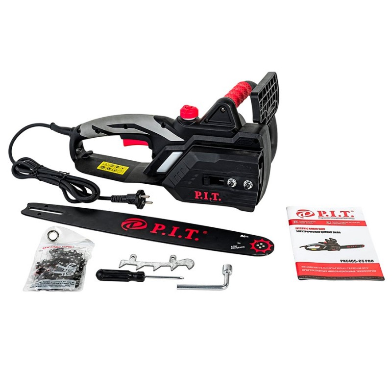 Электрическая цепная пила PIT PKE405-C5 PRO 2000W