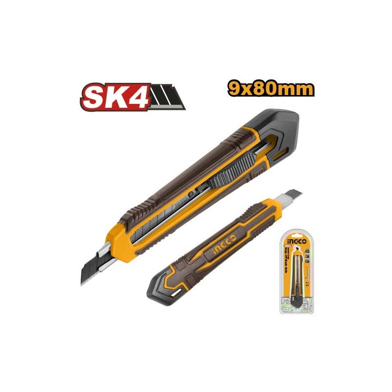 Нож малярный 9mm*80 INGCO HKNS110925