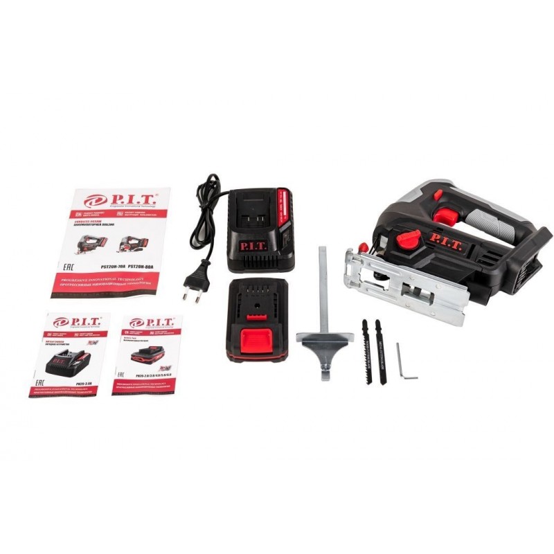 Электолобзик аккумуляторный PIT 20V/2A PST20H-70A/1