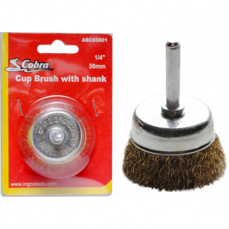 Щетка проволочная со стерж,50мм ABC05001