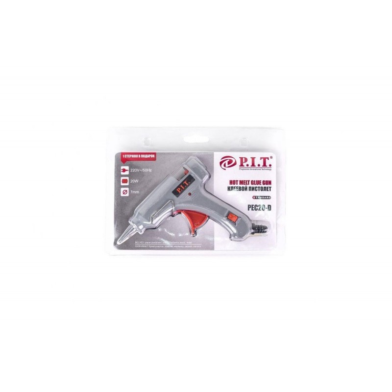Пистолет клеевой PIT PEC20-D 20W