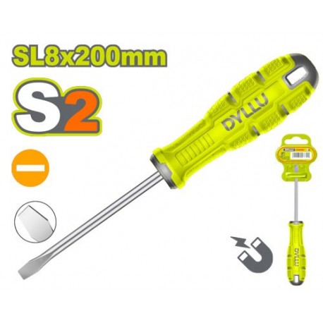 Плоская отвертка SL8*200мм DYLLU DTSDA288