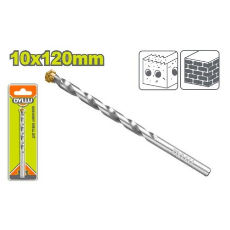 Сверло по бетонy 10х120мм SDS-Plus DYLLU DTMJ1K10
