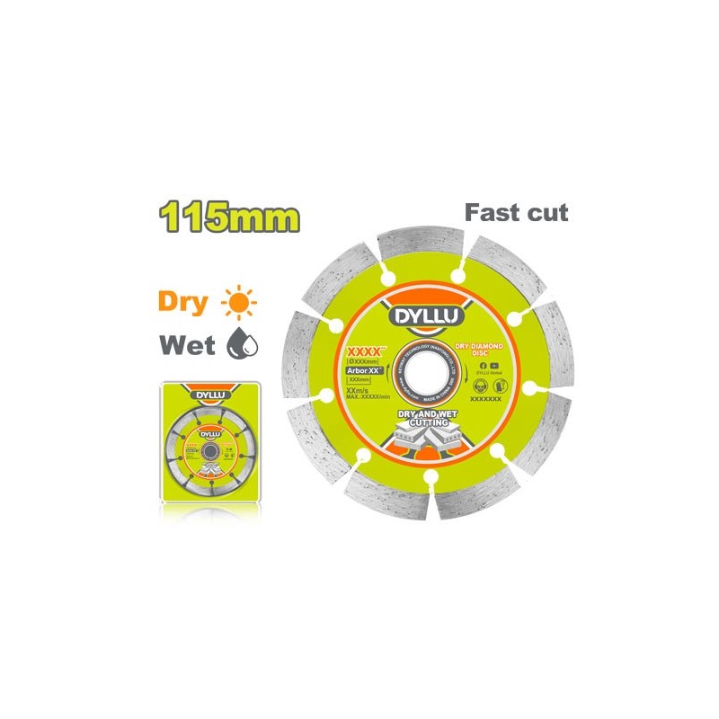 Диск алмазный 115мм DYLLU DTDC1K02