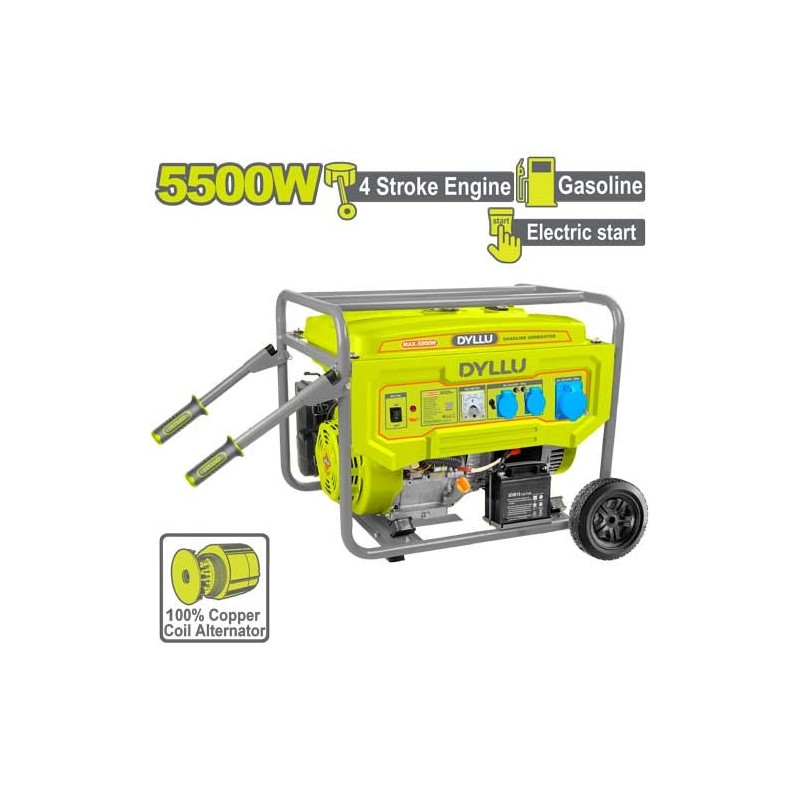 Бензиновый генератор 5500В DYLLU DTGEAA08