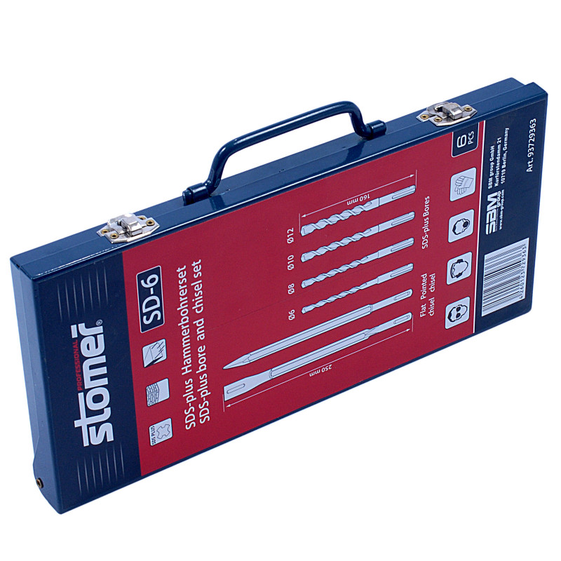 999 SD-6 Set burghie SDS-Plus (6 unit)