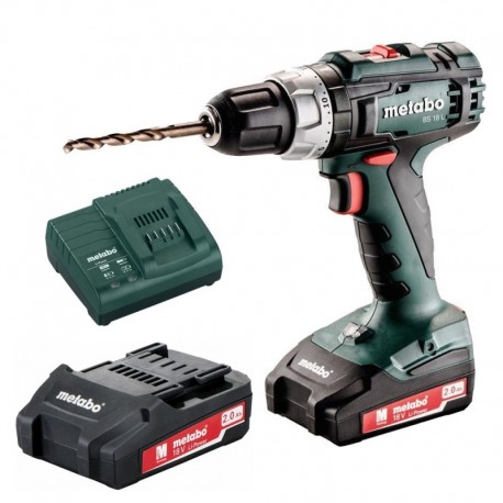 Шуруповёрт аккумуляторный BS 18 L 2x2.0 Ah METABO
