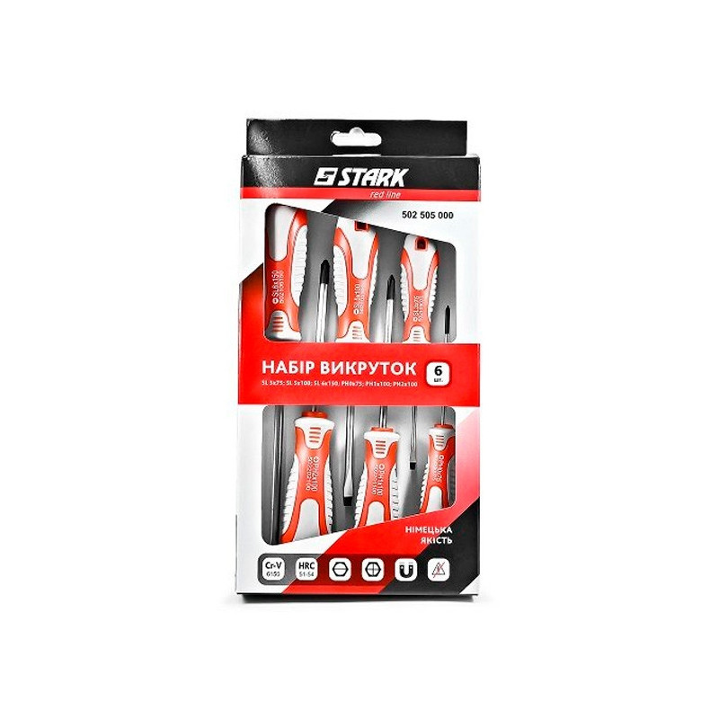 502505000 STARK набор отверток для откручивания/закручивания 6...