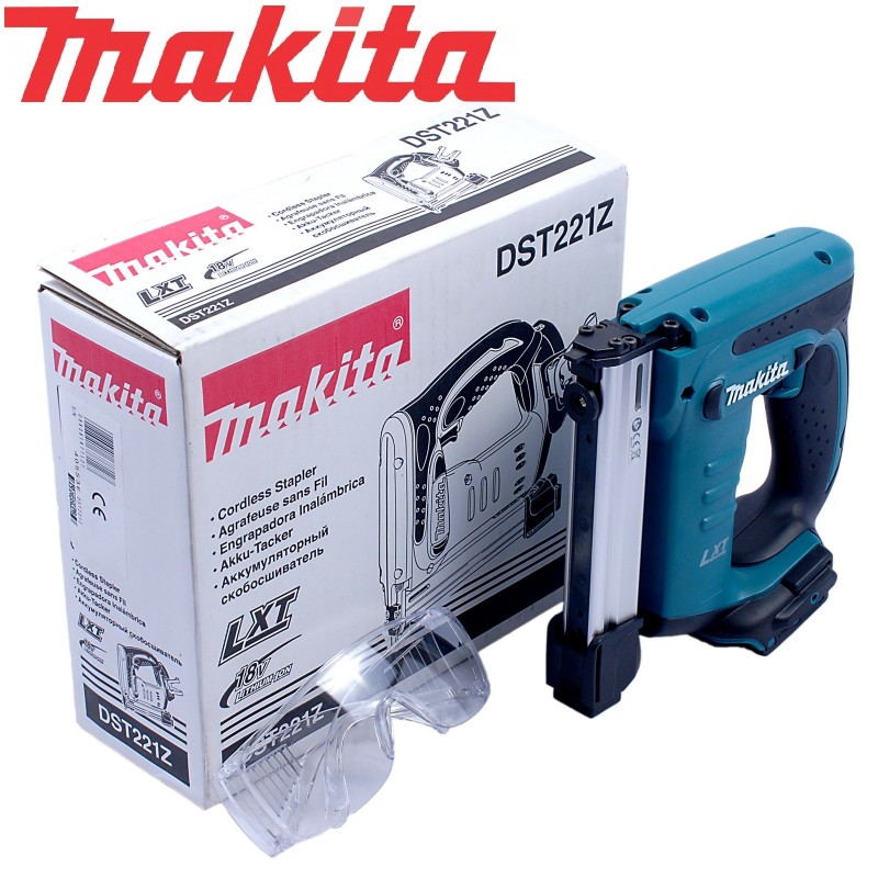 СТЕПЛЕР без акум. (совмест.Li-Ion 18V) 10MM DST221Z Makita