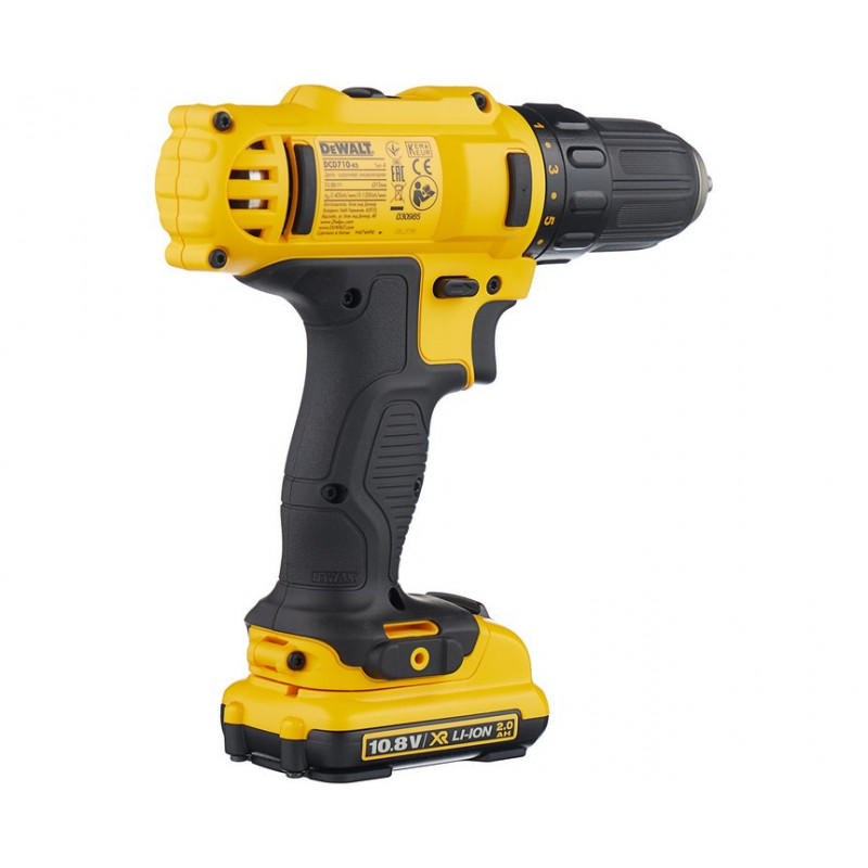 Шуруповерт аккумуляторный 10.8V DCD710D2 DeWALT PROMO